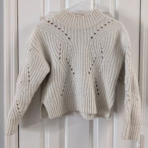 & Other Stories White Glitter Sweater